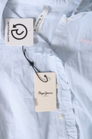 Детска риза Pepe Jeans, Размер 8-9y/ 134-140 см, Цвят Син, Цена 34,00 лв.
