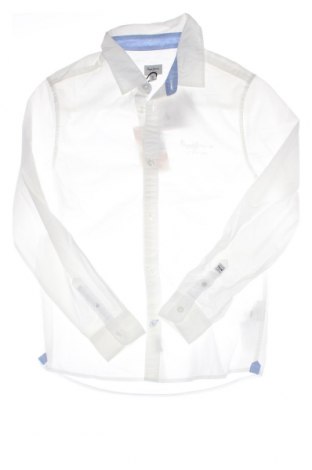 Παιδικό πουκάμισο Pepe Jeans, Μέγεθος 9-10y/ 140-146 εκ., Χρώμα Λευκό, Τιμή 21,03 €