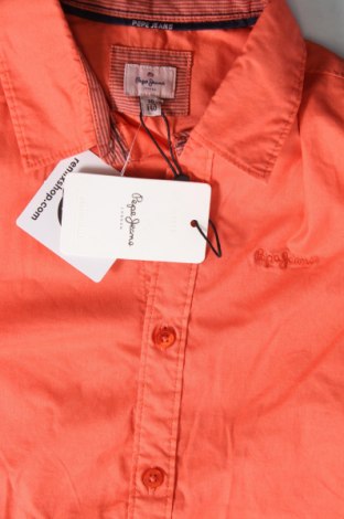 Детска риза Pepe Jeans, Размер 8-9y/ 134-140 см, Цвят Оранжев, Цена 34,00 лв.