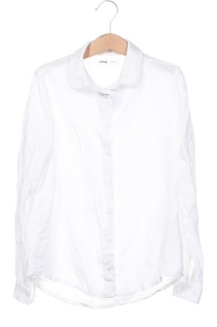 Детска риза Sinsay, Размер 8-9y/ 134-140 см, Цвят Бял, Цена 7,06 лв.