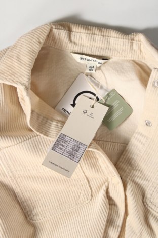 Παιδικό πουκάμισο Tom Tailor, Μέγεθος 3-4y/ 104-110 εκ., Χρώμα Εκρού, Τιμή 10,52 €