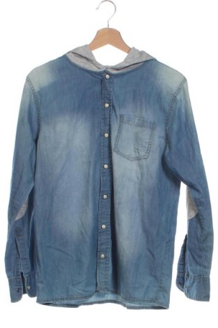 Παιδικό πουκάμισο Yigga, Μέγεθος 12-13y/ 158-164 εκ., Χρώμα Μπλέ, Τιμή 6,80 €