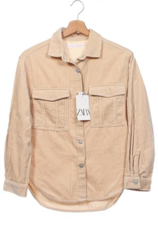 Παιδικό πουκάμισο Zara, Μέγεθος 11-12y/ 152-158 εκ., Χρώμα  Μπέζ, Τιμή 6,03 €
