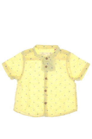 Детска риза Zara, Размер 3-6m/ 62-68 см, Цвят Жълт, Цена 8,40 лв.