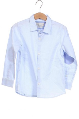 Детска риза Zara, Размер 4-5y/ 110-116 см, Цвят Син, Цена 18,20 лв.
