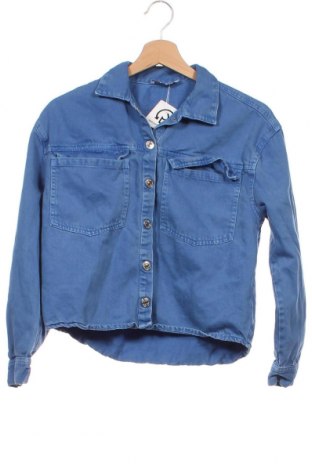 Kinderhemd Zara, Größe 13-14y/ 164-168 cm, Farbe Blau, Preis 7,16 €