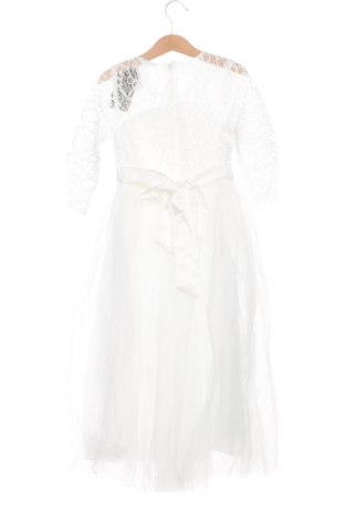 Детска рокля, Размер 3-4y/ 104-110 см, Цвят Бял, Цена 43,45 лв.