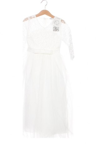 Kinderkleid, Größe 3-4y/ 104-110 cm, Farbe Weiß, Preis € 32,58