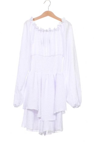 Kinderkleid, Größe 7-8y/ 128-134 cm, Farbe Weiß, Preis 13,55 €