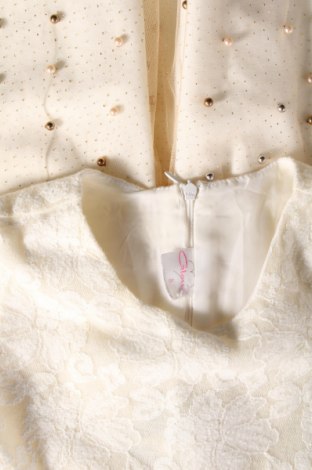 Rochie pentru copii, Mărime 7-8y/ 128-134 cm, Culoare Ecru, Preț 85,73 Lei