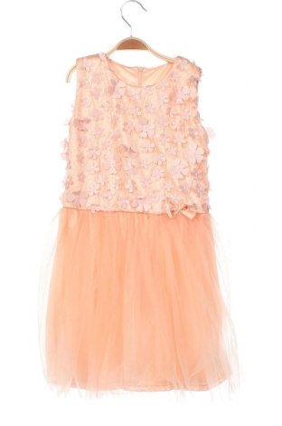 Dětské šaty , Velikost 7-8y/ 128-134 cm, Barva Oranžová, Cena  190,00 Kč