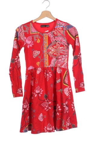 Детска рокля Desigual, Размер 10-11y/ 146-152 см, Цвят Червен, Цена 25,30 лв.