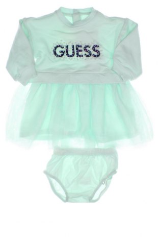 Dziecięca sukienka Guess, Rozmiar 3-6m/ 62-68 cm, Kolor Zielony, Cena 159,79 zł