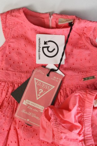 Rochie pentru copii Guess, Mărime 3-6m/ 62-68 cm, Culoare Roz, Preț 196,06 Lei