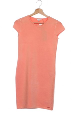 Детска рокля Guess, Размер 7-8y/ 128-134 см, Цвят Оранжев, Цена 104,30 лв.