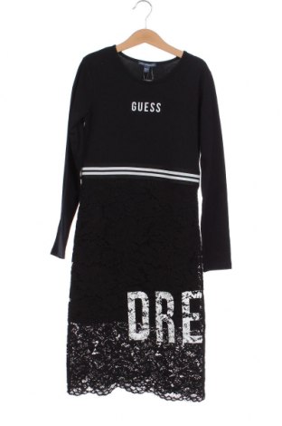 Παιδικό φόρεμα Guess, Μέγεθος 7-8y/ 128-134 εκ., Χρώμα Μαύρο, Τιμή 38,40 €