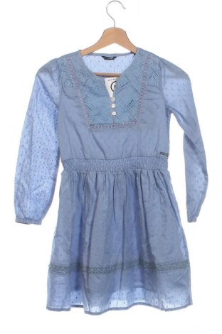 Παιδικό φόρεμα Guess, Μέγεθος 7-8y/ 128-134 εκ., Χρώμα Μπλέ, Τιμή 46,08 €