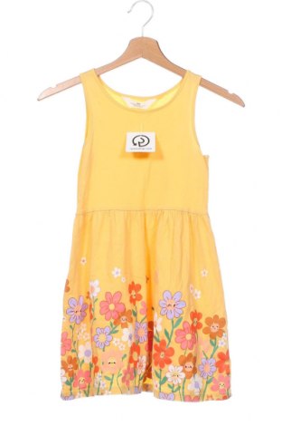 Dziecięca sukienka H&M, Rozmiar 6-7y/ 122-128 cm, Kolor Żółty, Cena 29,66 zł