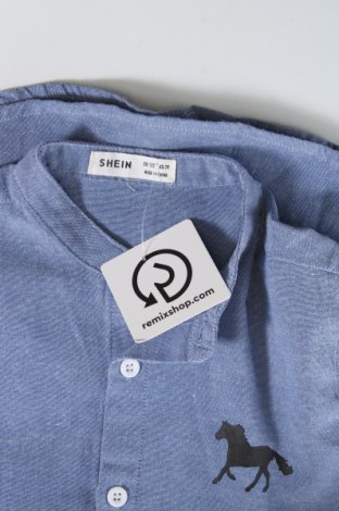 Παιδικό πουκάμισο SHEIN, Μέγεθος 6-7y/ 122-128 εκ., Χρώμα Μπλέ, Τιμή 10,29 €