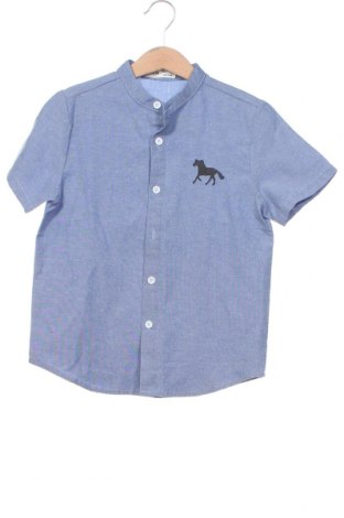 Παιδικό πουκάμισο SHEIN, Μέγεθος 6-7y/ 122-128 εκ., Χρώμα Μπλέ, Τιμή 15,29 €