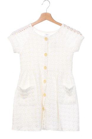 Kinderkleid Zara Kids, Größe 7-8y/ 128-134 cm, Farbe Weiß, Preis € 9,86