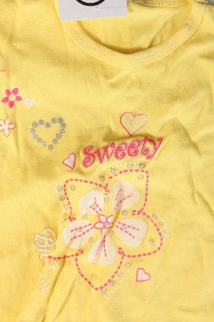 Detské tričko, Veľkosť 18-24m/ 86-98 cm, Farba Žltá, Cena  7,98 €