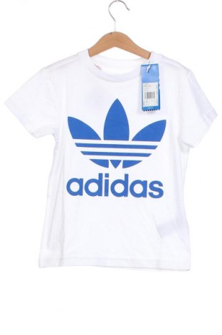 Dziecięcy T-shirt Adidas Originals, Rozmiar 7-8y/ 128-134 cm, Kolor Biały, Cena 130,61 zł