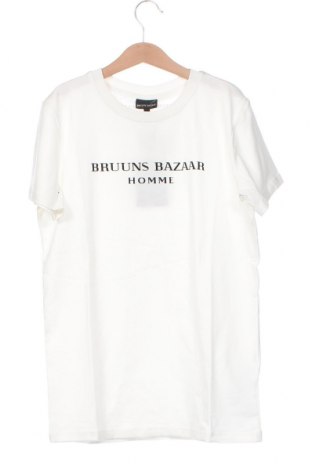 Dziecięcy T-shirt Bruuns Bazaar, Rozmiar 11-12y/ 152-158 cm, Kolor Biały, Cena 81,56 zł