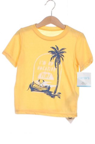 Dziecięcy T-shirt Carter's, Rozmiar 18-24m/ 86-98 cm, Kolor Żółty, Cena 29,43 zł