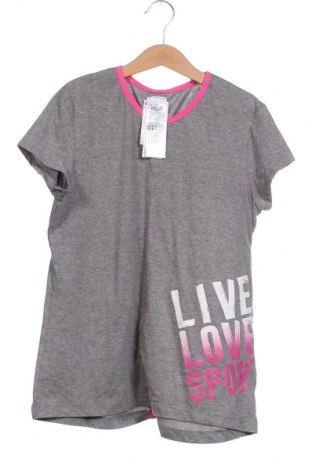 Kinder T-Shirt Decathlon, Größe 13-14y/ 164-168 cm, Farbe Grau, Preis 11,97 €