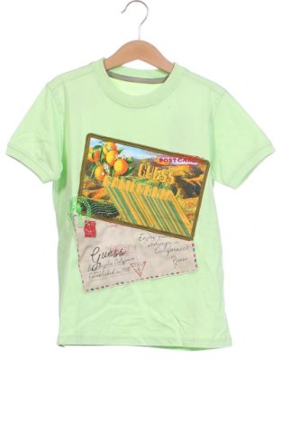Παιδικό μπλουζάκι Guess, Μέγεθος 8-9y/ 134-140 εκ., Χρώμα Πράσινο, Τιμή 23,71 €