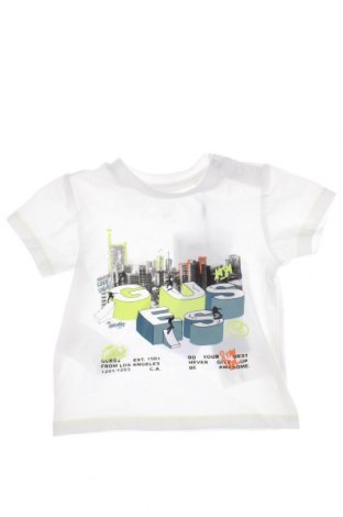 Dziecięcy T-shirt Guess, Rozmiar 3-6m/ 62-68 cm, Kolor Biały, Cena 49,04 zł