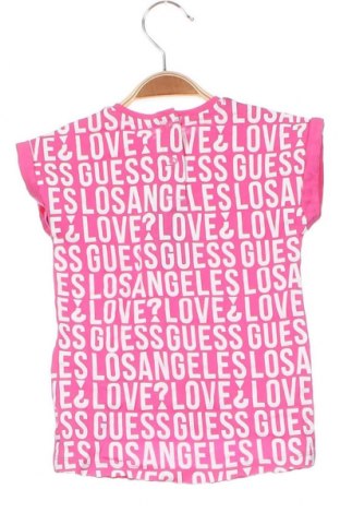 Tricou pentru copii Guess, Mărime 3-6m/ 62-68 cm, Culoare Roz, Preț 54,47 Lei