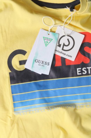 Dziecięcy T-shirt Guess, Rozmiar 8-9y/ 134-140 cm, Kolor Żółty, Cena 122,61 zł
