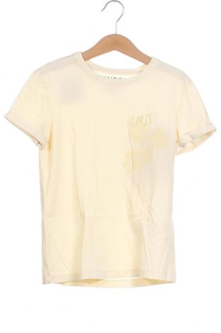 Dziecięcy T-shirt Guess, Rozmiar 7-8y/ 128-134 cm, Kolor ecru, Cena 61,31 zł