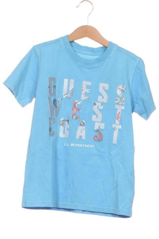Детска тениска Guess, Размер 7-8y/ 128-134 см, Цвят Син, Цена 27,60 лв.