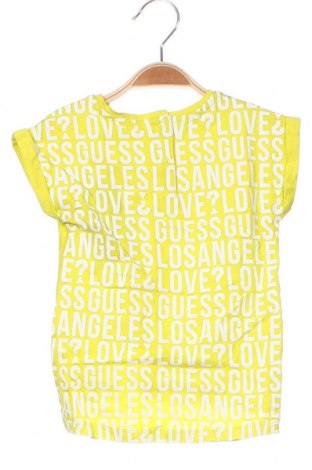 Tricou pentru copii Guess, Mărime 3-6m/ 62-68 cm, Culoare Galben, Preț 121,05 Lei