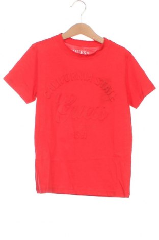 Детска тениска Guess, Размер 7-8y/ 128-134 см, Цвят Червен, Цена 36,80 лв.