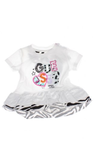 Детска рокля Guess, Размер 3-6m/ 62-68 см, Цвят Бял, Цена 25,30 лв.