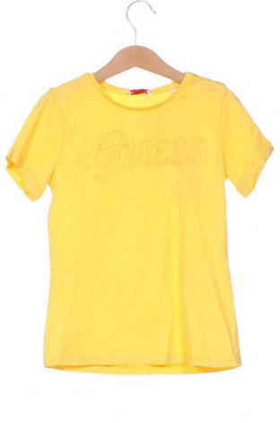 Детска тениска Guess, Размер 8-9y/ 134-140 см, Цвят Жълт, Цена 25,30 лв.