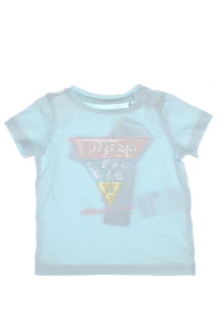 Tricou pentru copii Guess, Mărime 3-6m/ 62-68 cm, Culoare Albastru, Preț 60,53 Lei