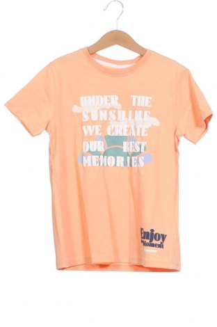 Dziecięcy T-shirt Guess, Rozmiar 7-8y/ 128-134 cm, Kolor Pomarańczowy, Cena 98,09 zł