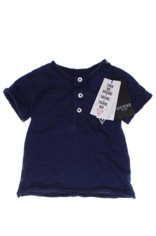 Παιδικό μπλουζάκι Guess, Μέγεθος 3-6m/ 62-68 εκ., Χρώμα Μπλέ, Τιμή 10,67 €