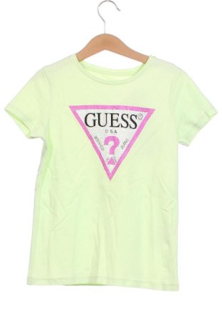 Παιδικό μπλουζάκι Guess, Μέγεθος 8-9y/ 134-140 εκ., Χρώμα Πράσινο, Τιμή 14,23 €