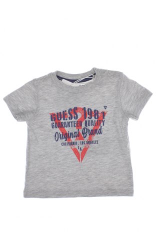 Детска тениска Guess, Размер 3-6m/ 62-68 см, Цвят Сив, Цена 46,00 лв.