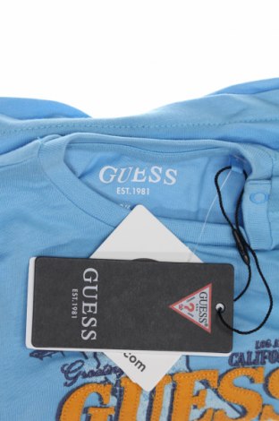 Παιδικό μπλουζάκι Guess, Μέγεθος 3-6m/ 62-68 εκ., Χρώμα Μπλέ, Τιμή 8,30 €