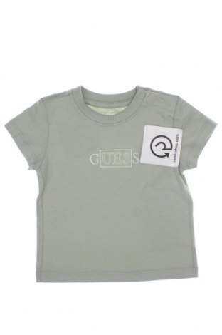 Παιδικό μπλουζάκι Guess, Μέγεθος 3-6m/ 62-68 εκ., Χρώμα Πράσινο, Τιμή 10,67 €