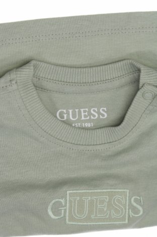 Tricou pentru copii Guess, Mărime 3-6m/ 62-68 cm, Culoare Verde, Preț 121,05 Lei