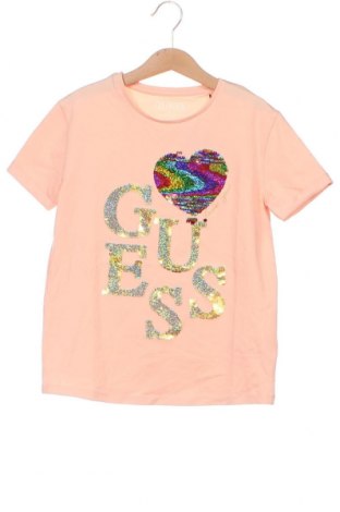 Kinder T-Shirt Guess, Größe 7-8y/ 128-134 cm, Farbe Rosa, Preis € 17,78