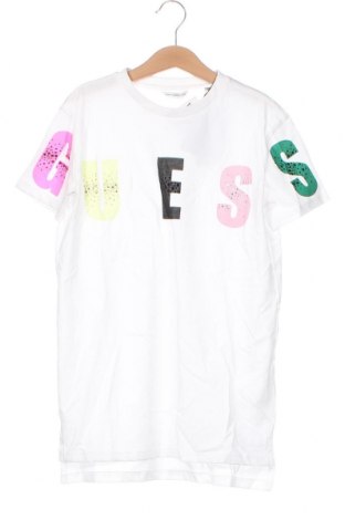 Kinder T-Shirt Guess, Größe 7-8y/ 128-134 cm, Farbe Weiß, Preis 14,23 €